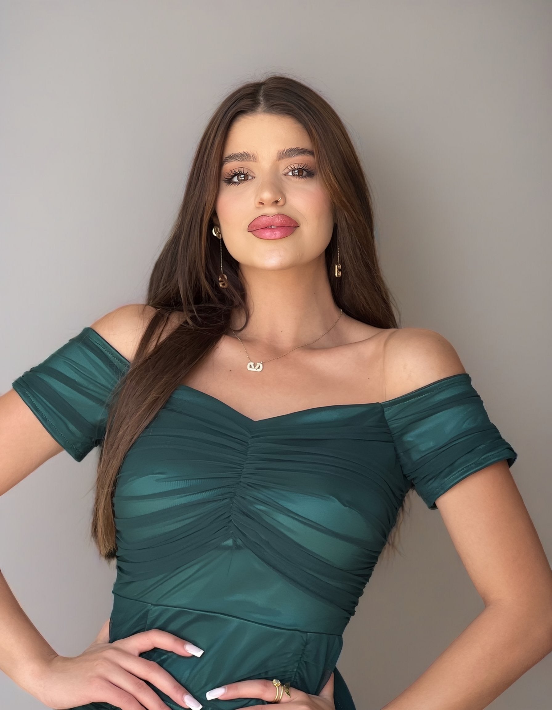 فستان ساندي ميدي